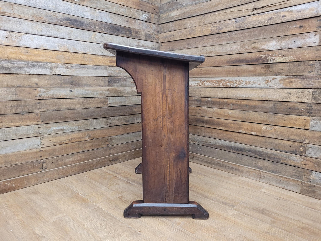 Antique Victorian Original Church Lectern Ideal for Maitre d or Consierge