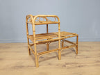 Mid Century Vintage Retro Bamboo Telephone Table