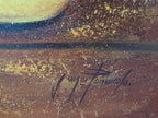 Large Original Colombian Oil Still Life "The Kitchen Table" Great Size #2