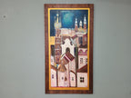 Original Polish Abstract St Marys Basilica Church in Krakow #5