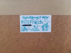 Original Framed Picture Of Hippo Signed Frieda #1