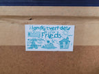 Original Framed Picture Of Giraffe Signed Frieda #2