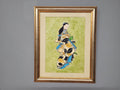 Framed Watercolour Of Geisha After Kaigetsigetsudo Anchi By Sylvia Barnston