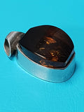 Sterling Silver (Hallmarked 925) and Amber Vintage Bohemian Pendant