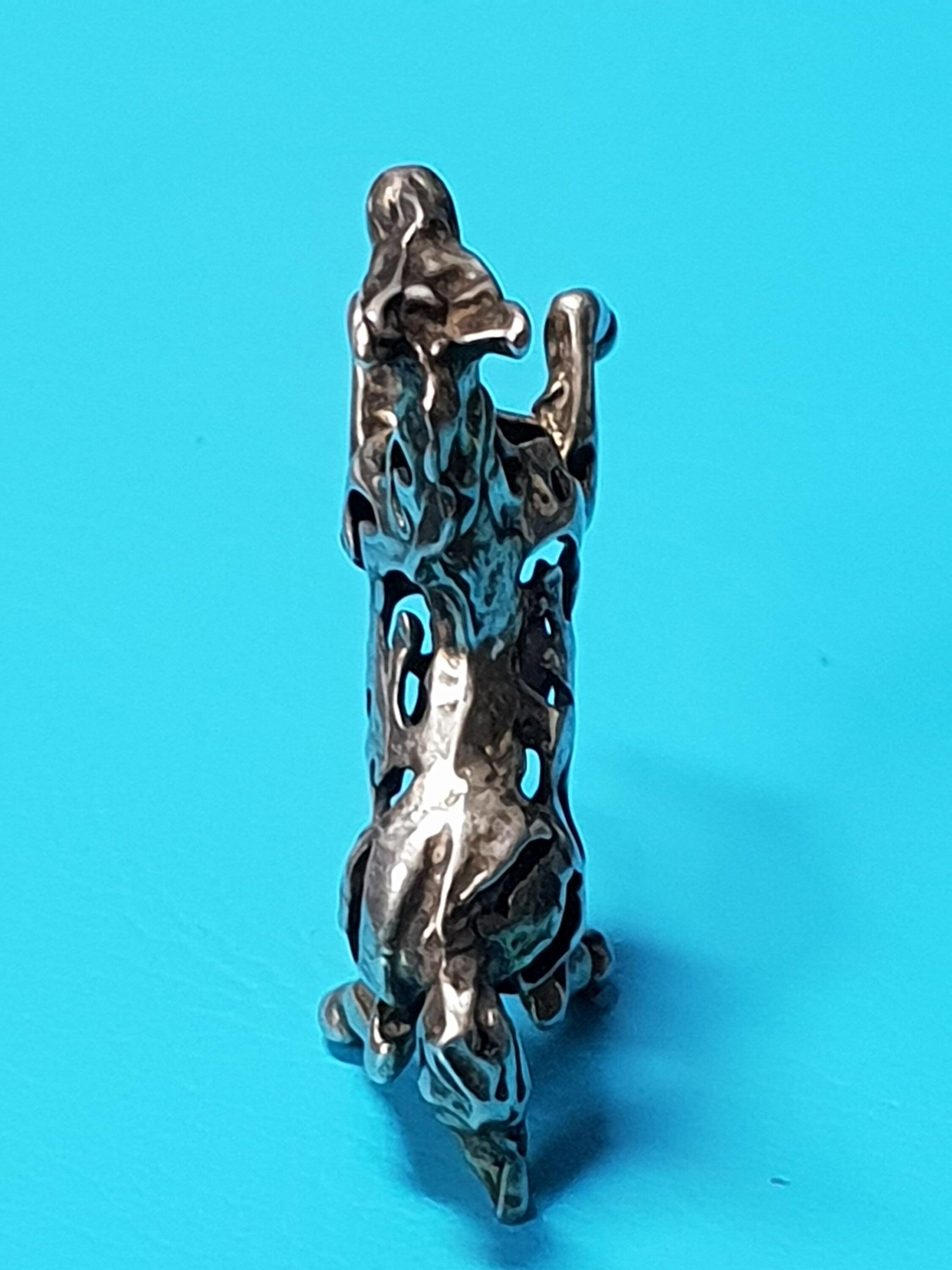 Silver Prancing Horse (Hallmarked 800) Figurine