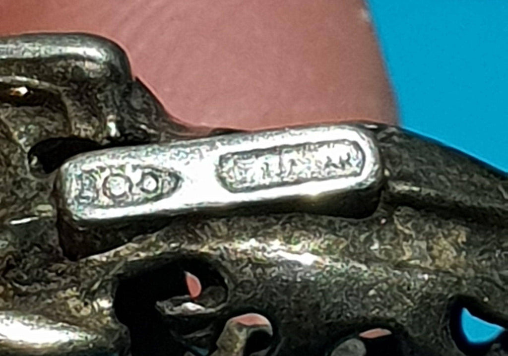 Silver Prancing Horse (Hallmarked 800) Figurine