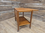 Mid Century G Plan Danish Influenced Drop Leaf Teak Drinks Tea Cocktail Trolley
