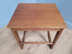 Mid Century Danish Inspired Teak Nesting Tables Retro Chic