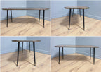 Mid Century Rectangle Shape Pin Leg Coffee Table Retro Chic