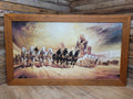 Vintage Large Framed Ben Hurr Picture Signed Renato Casaro