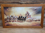 Vintage Large Framed Ben Hurr Picture Signed Renato Casaro