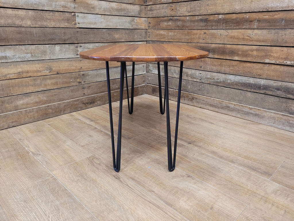 Mid Century Capsule Shaped Hairpin Leg Coffee Table Retro Chic