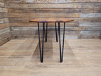 Mid Century Capsule Shaped Hairpin Leg Coffee Table Retro Chic