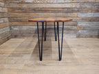 Mid Century Capsule Shaped Hairpin Leg Coffee Table Retro Chic