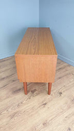 Retro Four Drawer Mid Century Mirrored Dressing Table Sideboard Pin Legs