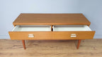 Retro Four Drawer Mid Century Mirrored Dressing Table Sideboard Pin Legs