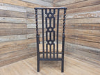 Petite Antique Oak Arts & Craft Barley Twist Carver Armchair Great Patina