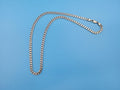 Vintage Sterling Silver Chunky Curb Link Chain Necklace 25.5g 25cm Long
