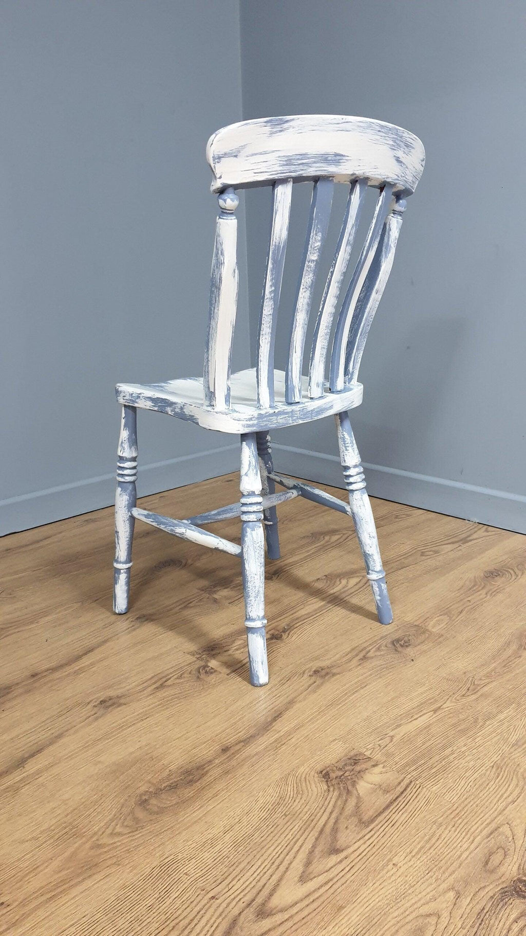 Hand Painted Up-cycled Shabby Chic Kitchen Chair Distressed Chair