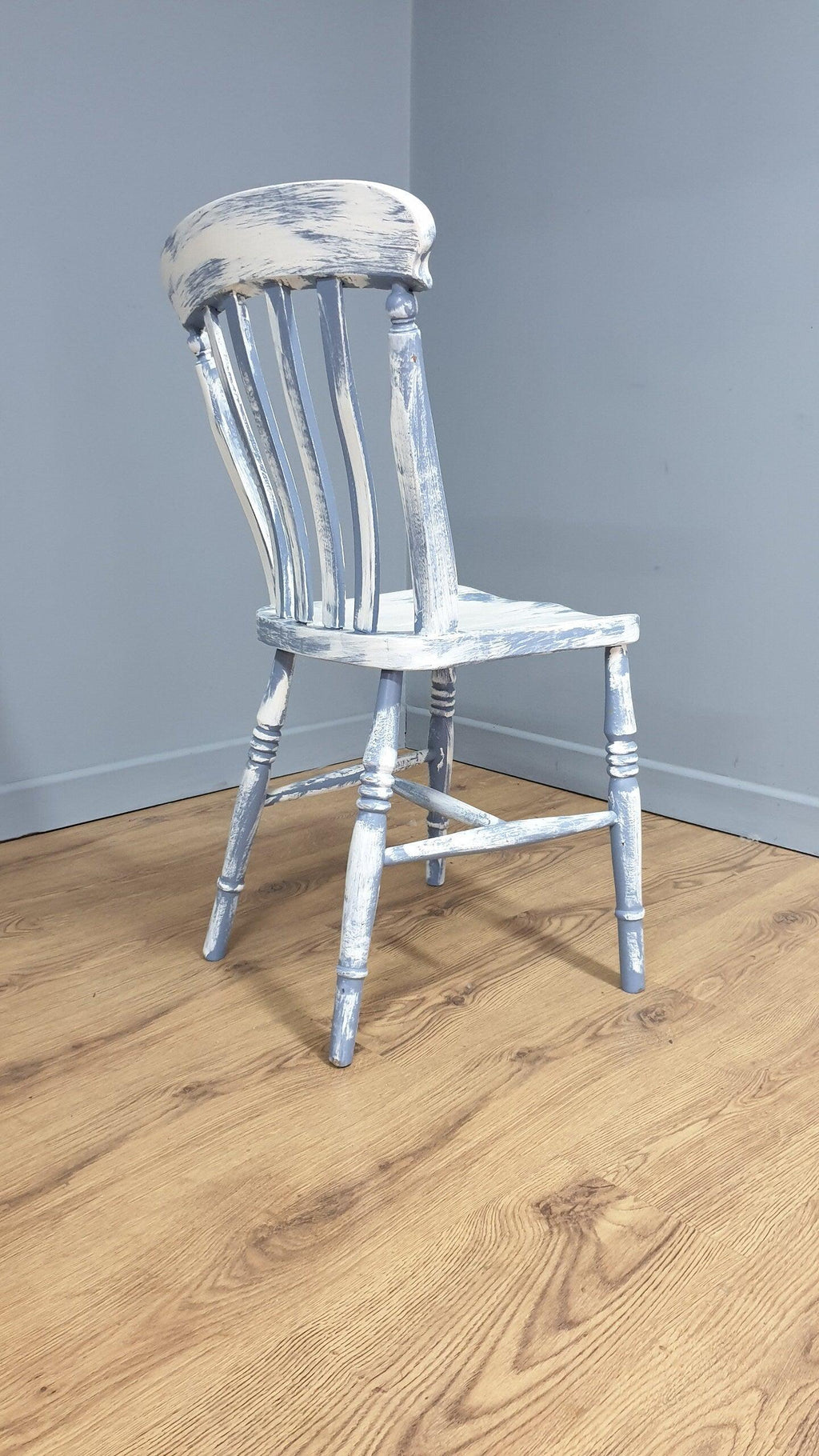 Hand Painted Up-cycled Shabby Chic Kitchen Chair Distressed Chair