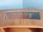 Fab! Mid Century Turnidge of London Teak Fold Out Bar Fits Corner *RARE*
