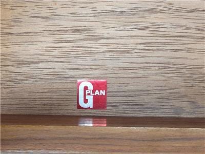 Mid Century Teak G Plan Form Five Chest Of Four Drawers Copper Hairpin Legs