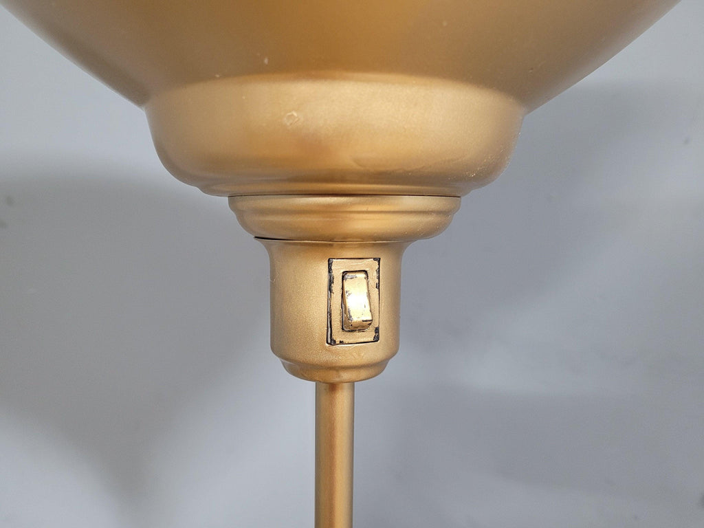 Vintage Metal Mid Century Style Up-Light Standard Lamp