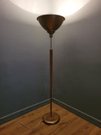 Vintage Metal Mid Century Style Up-Light Standard Lamp