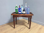 Vintage Mahogany Butlers Tray Side Table With Serving Tray Drinks Table