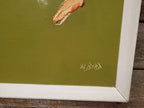 Mid Century Signed Oil Painting Menelaus A Greek Warrior Iliad And The Odyssey