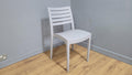 Funky Fun Lightweight Modern Designed Grey Polypropylene Office, Bedroom Chair