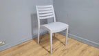 Funky Fun Lightweight Modern Designed Grey Polypropylene Office, Bedroom Chair