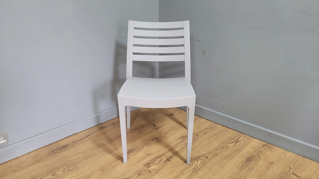 Funky Fun Lightweight Modern Designed Grey Polypropylene Office, Bedroom Chair