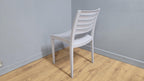 Funky Fun Lightweight Modern Designed Grey Polypropylene Office, Bedroom Chair