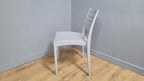 Funky Fun Lightweight Modern Designed Grey Polypropylene Office, Bedroom Chair