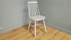Mid Century Style Grey Stick Back Chair Ideal Bedroom Office Desk Chair