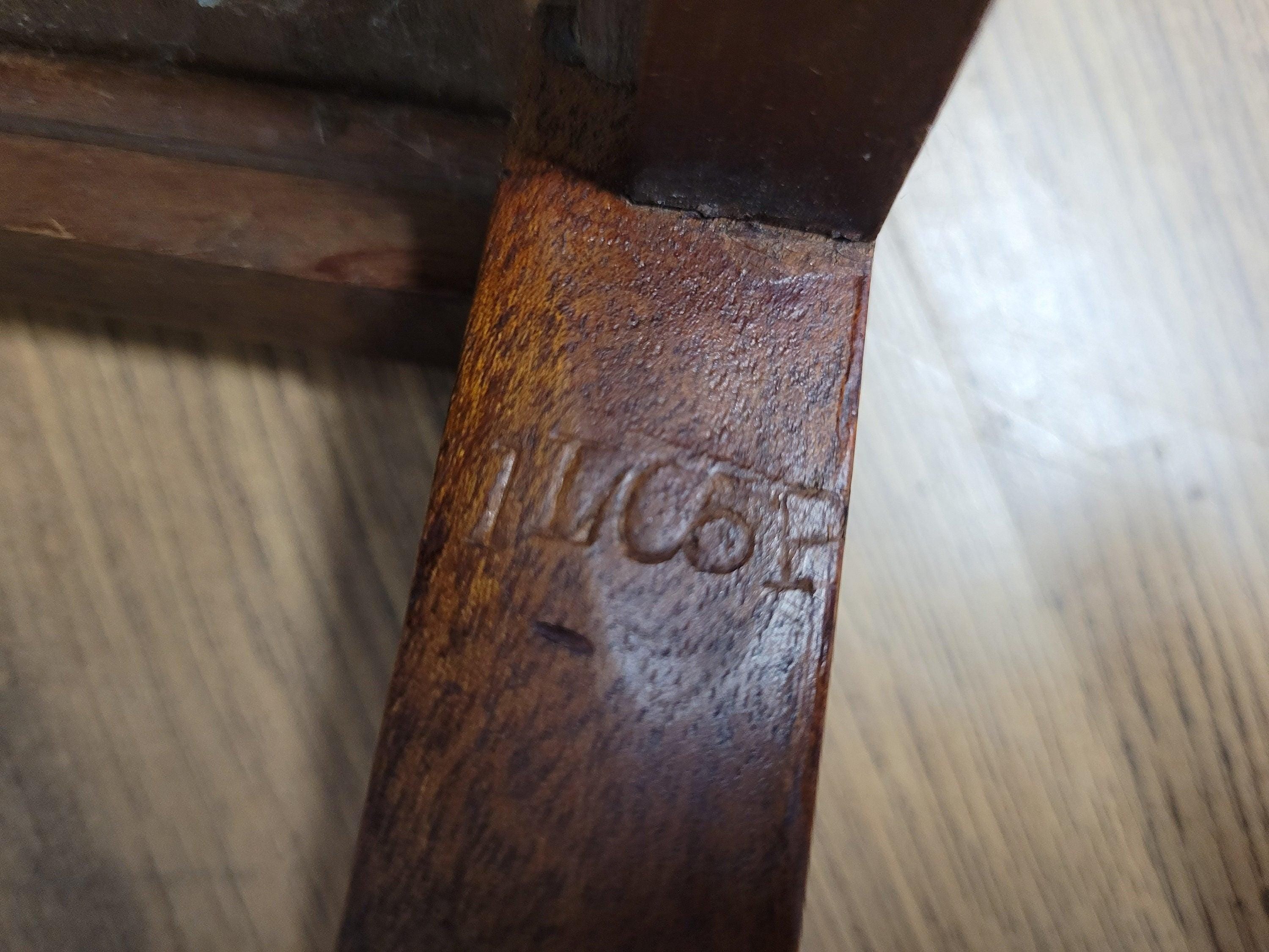 Antique Regency Mahogany Childs Chair On Stand High Chair