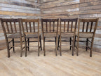 10 Vintage CC41 Herbert E Chapple Utility Chairs Elm & Beech Dining Chairs