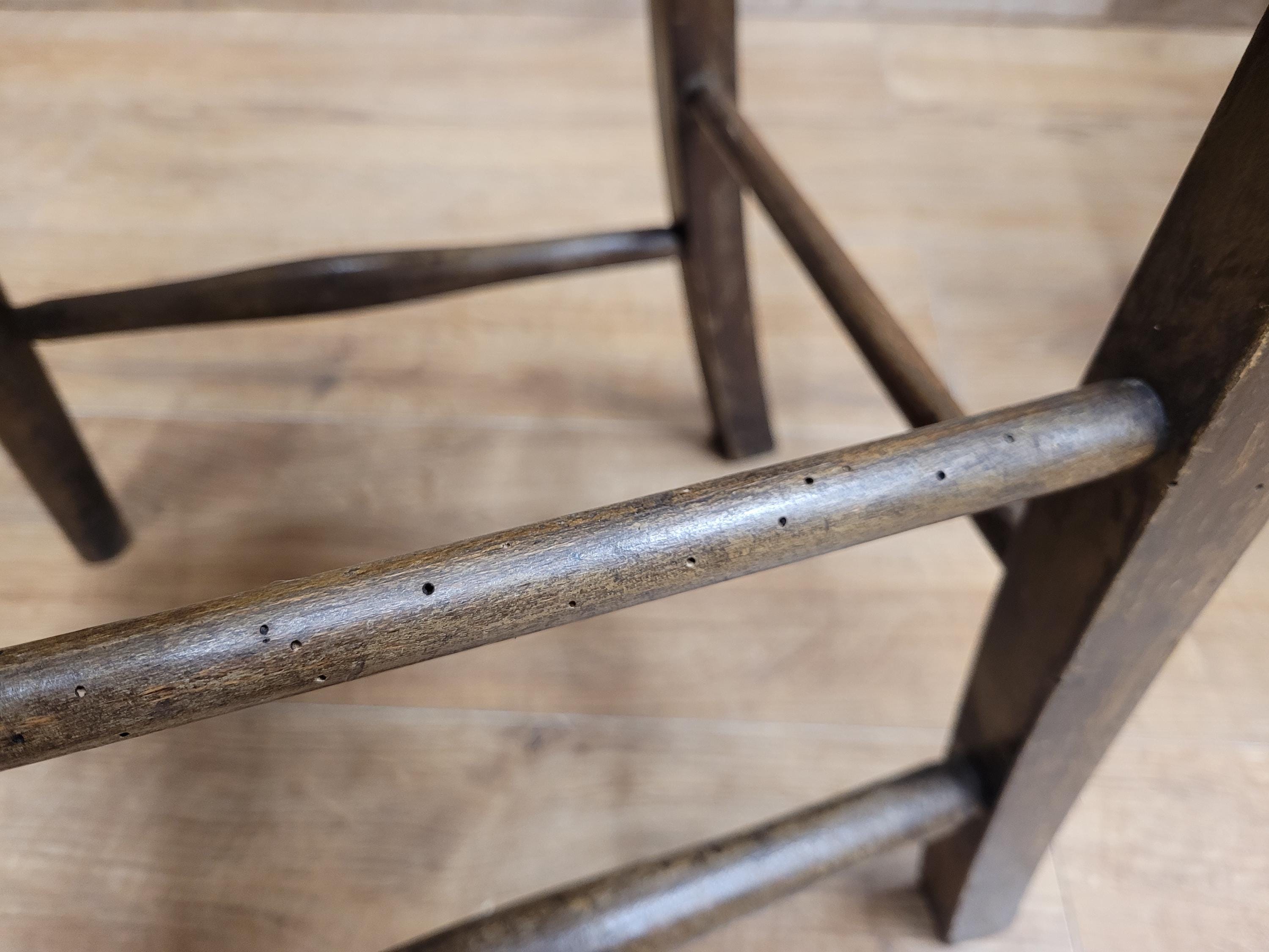 10 Vintage CC41 Herbert E Chapple Utility Chairs Elm & Beech Dining Chairs