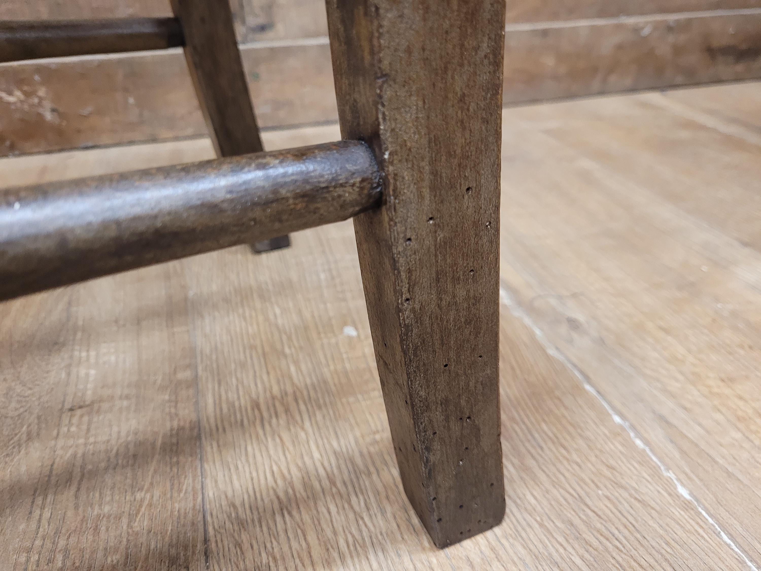 10 Vintage CC41 Herbert E Chapple Utility Chairs Elm & Beech Dining Chairs