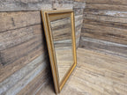 Vintage Bevel Edge Gold Framed Gilt Style Large Ornate Mantle Wall Mirror