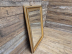 Vintage Bevel Edge Gold Framed Gilt Style Large Ornate Mantle Wall Mirror