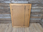 Vintage Bevel Edge Gold Framed Gilt Style Large Ornate Mantle Wall Mirror