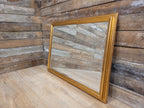 Vintage Gilt Over Mantle Wall Mirror Gold Distressed Framed
