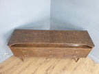 Mid Century Retro Formica Sideboard Long John Credenza Dressing Table Pin Legs