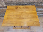 Vintage Rustic Pine Mexican Style Three Drawer Storage Chest