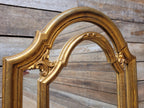 Vintage Gilt Arch Wall Mirror Ornate Gold Framed Decorative Mirror