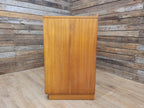 Mid Century M.O.D Industrial Teak Chest of Drawers 2 Over 3 Ex Military Storage
