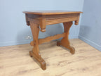 Vintage Arts & Crafts Style Oak Console Table Beautifully Crafted Desk