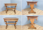 Vintage Arts & Crafts Style Oak Console Table Beautifully Crafted Desk